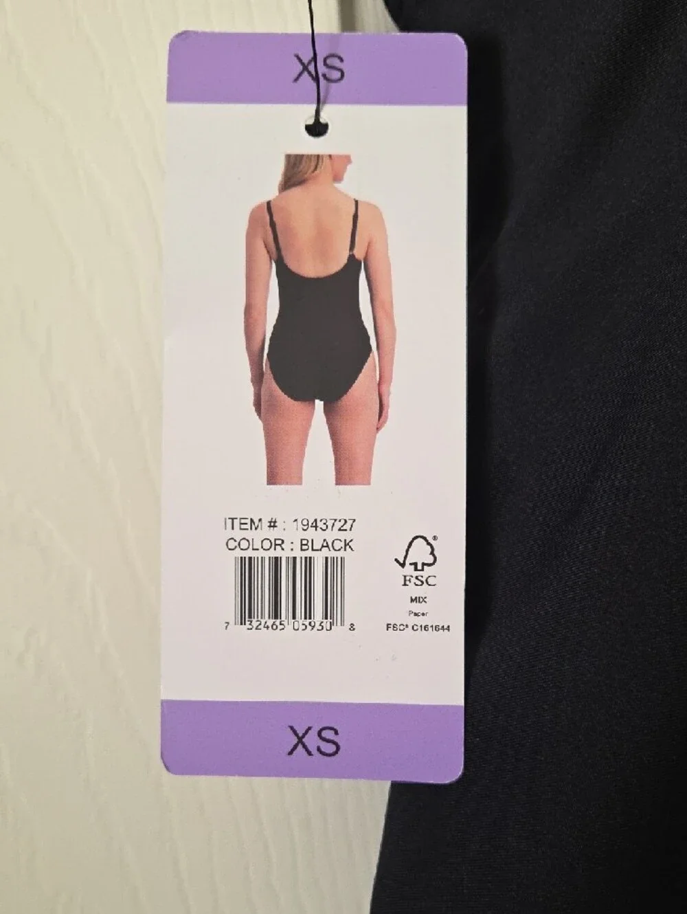 DKNY Black Women's One-Piece Swimsuit - Picture 9 of 10